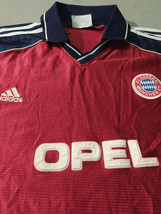 Vintage Soccer jersey Bayern Munich Opel size M 2000 - £118.62 GBP
