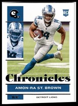 2021 Panini Chronicles #33 Amon-Ra St. Brown - $3.99