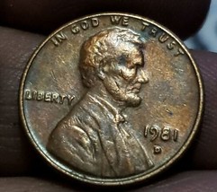 1981 D Lincoln Memorial Penny - $2.97