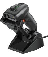 QR Industrial Bluetooth Barcode Scanner with Wireless Charging Stand Wir... - €38,18 EUR