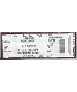 NICKELBACK Full Ticket Stub Ottawa 2006 Scotiabank Place Sec 107 Canada ... - $12.02 CAD