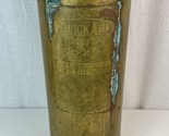 Rare Antique Quick Aid Fire Extinguisher Umbrella, Cane, Walking Stick S... - $49.50