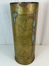 Rare Antique Quick Aid Fire Extinguisher Umbrella, Cane, Walking Stick S... - $49.50