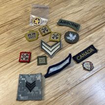 Lot of 10+ Military Patches Badges Militaria Surplus KG JD - $9.90