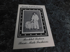 Living Doll Fashions Booklet 16 sixteen Basic Male Fashions by Janice Rader - $56.49 MXN