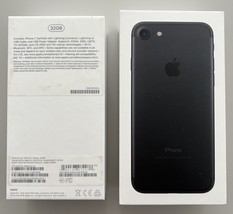 I Phone 7 - Box Only - 32GB - Black - Empty Retail Box Only - No Phone - Box Only - $25.00