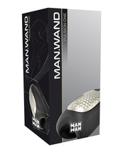 Man Wand Heat And Vibration Pulsion - Black - £61.69 GBP