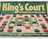 Kings Court The Original Game of Super Checkers 1989 Complete - $49.99