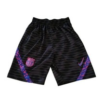 Nike FC Barcelona 21/22 Dry Fit Strike Junior Boys size XL Black Shorts ... - $423.54 MXN