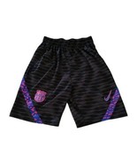 Nike FC Barcelona 21/22 Dry Fit Strike Junior Boys size XL Black Shorts ... - $22.76