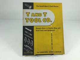 Vintage 1977 T and T Tool Company Catalog Detroit Michigan - $24.99