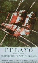 Pelayo - Original Exhibition Poster – Galerie Bellechasse Paris - Affiche - 1977 - £103.78 GBP