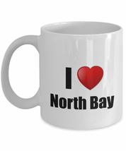 North Bay Mug I Love City Lover Pride Funny Gift Idea For Novelty Gag Coffee Tea - £13.42 GBP+