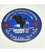 Vintage 2004 Bush Cheney RNC 2.25 Inch Campaign Button Pinback - $10.88