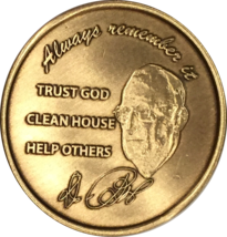 Bulk Lot Dr Bob Rx Prescription Bronze AA Founders Medallion Always Remember It  - £36.07 GBP
