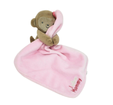 Just One You Carter&#39;s Monkey Security Blanket Stuffed Animal Plush Rattle Mommy - £42.78 GBP