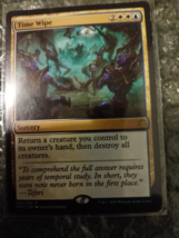 Time Wipe Magic The Gathering Sorcery War Of The Spark Rare #223 - $2.32