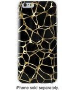 NEW Dynex Apple iPhone 6/6s BLACK/GOLD Pattern Cell Phone Case Slim DX-M... - £4.61 GBP