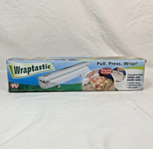 Wraptastic Food Wrap Dispenser for Standard Paper Plastic Foil As Seen o... - $11.13