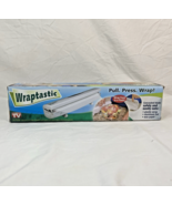 Wraptastic Food Wrap Dispenser for Standard Paper Plastic Foil As Seen o... - $15.09 CAD