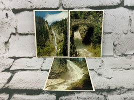 Vintage Postcard Lot Mt Rainier National Park Washington State Waterfalls - £6.32 GBP