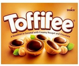10 Boxes of Toffifee hazelnut in caramel creamy nougat chocolate 123g Each - $59.99