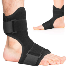 Adjustable Plantar Fasciitis Night Foot Drop Splint Brace Orthosis Support - £23.14 GBP