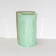 Mosser Glass Co. Logo Jadeite Jade Green Souvenir Shot Glass Cambridge, Ohio USA - £18.37 GBP