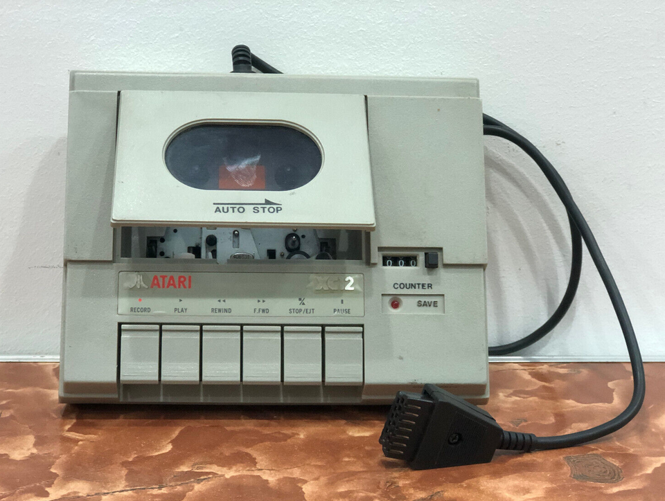Atari Vintage Program Cassette Tape Player XC12 - For Repair - $32.38