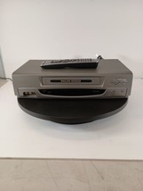 Philips Magnavox VRA633AT21 VCR 4 Head VHS Player Tested &amp; Works - With Remote - £30.41 GBP