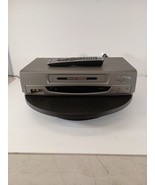 Philips Magnavox VRA633AT21 VCR 4 Head VHS Player Tested &amp; Works - With ... - £30.02 GBP