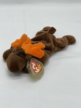 Ty Beanie Baby Chocolate The Moose 1993 Vintage 90&#39;s Retired - £15.58 GBP