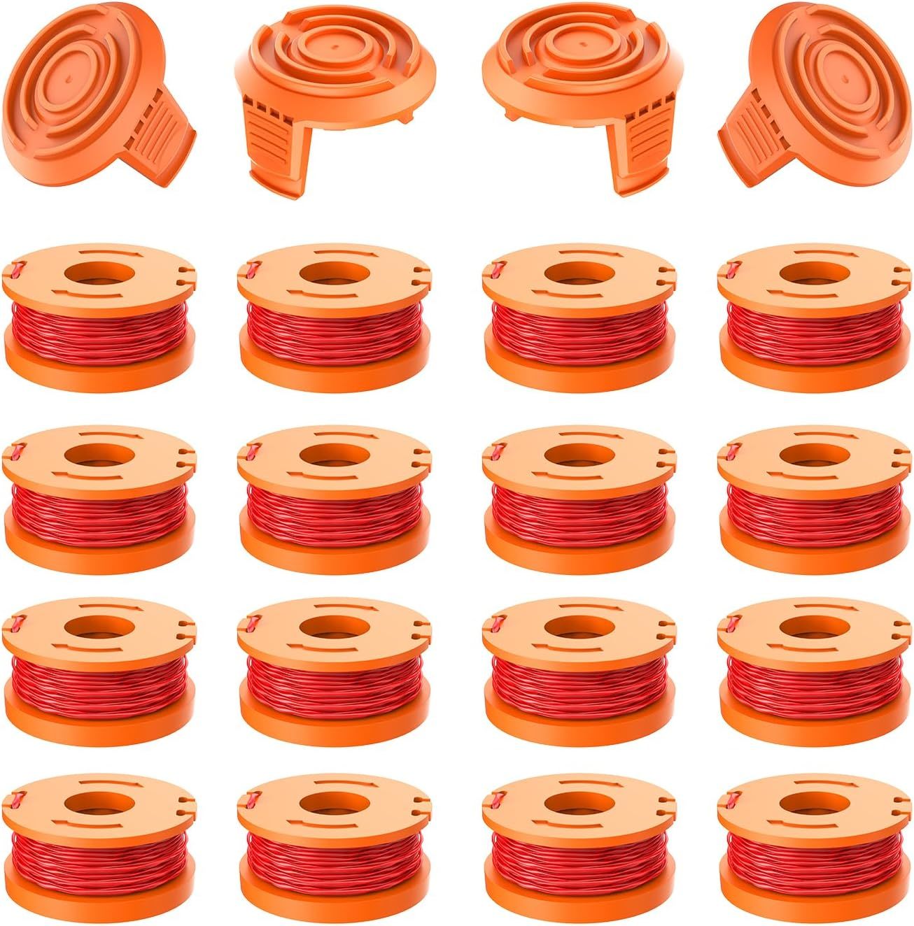 The Evenlinkics 20-Pack Wa0010 Replacement Spool Is Compatible With Worx... - $39.93