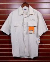 NEW Men&#39;s G.H. Bass &amp; Co Explorer Button Front Shirt UPF 40 Turbo Quick ... - $14.83