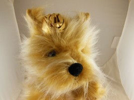 Russ Berrie Jayde Golden Brown Plush Dog 13&quot;  Excellent Condition ?Yorkie? - £8.75 GBP