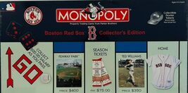 Vintage Monopoly Boston Red Sox MLB Collector&#39;s Edition Board Game New S... - $97.71 CAD