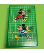 Super RARE Vintage Minnie Mouse Playing Cards Tennis Theme Full Deck - $1,228.24 MXN