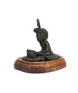 Original Bronze Figurine &#39;Number One Son&#39; Sculpture Statue by Carol Ther... - $110.00