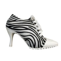 Spring Pumps Women Stiletto Zebra Pointed Toe Women Shoes 2021 Personality High  - £88.77 GBP