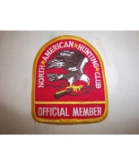 North American Hunting Club official member patch vintage unused  - $4.99