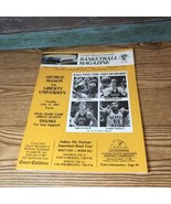 George Mason University Basketball Magazine Program Vs Liberty 1987 - $12.99