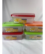 Home Smart 3Pk Snack Reusable Food Container Lids 8.45oz 15oz 27oz CHOOS... - $83.88 MXN