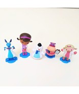 Just Play Doc McStuffins 3&quot; Figure Playset 5 Piece Lamb, Hippo, Dragon, ... - £7.02 GBP