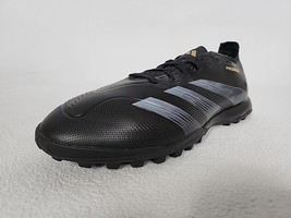 Adidas Predator League Turf Soccer Shoes Size 8.5 Men&#39;s Black EUR 42 IF6377 - $44.99