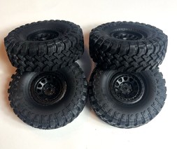 Axial SCX10 Iii Base Camp Rims And Tires - £54.81 GBP