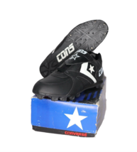 NOS Vintage 90s Converse Cons Diamond Demon Low Softball Cleats Black Me... - $49.45