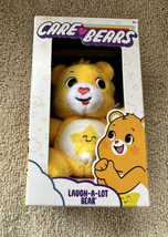 Care Bears Micro LAUGH-A-LOT Bear Mini 3” Yellow Bear Plush NEW for 2023 ~ NIB - £11.98 GBP
