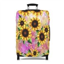Luggage Cover, Floral, Sunflowers, awd-1371 - £37.03 GBP+