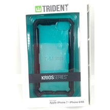 Trident Cell Phone Case Krios Series Apple iPhone 7 6 6S Edge Clear Back - £9.37 GBP