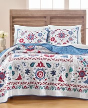 Martha Stewart Collection Vintage Folklore Quilt,Multi Coloured,FULL/QUEEN - £94.96 GBP